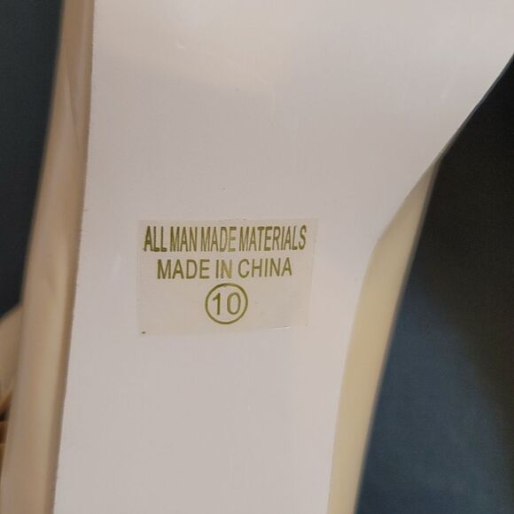 BRAND NEW CHASE+CHLOE BLOCK HEEL ADJUSTABLE BUCKLE PUMP G1 - Picture 14 of 16